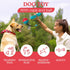 Dog Chew Toy with Rope and Ball Attachment - Durable Squeaky Dog Chew Toy for Aggressive Chewer Large Breed - Non-Toxic and Interactive Dental Cle...