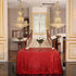 Eternal Beauty Red Square Sequin Tablecloth Sparkly Overlay for Wedding Party Birthday Baby Shower Christmas 48"x48"...