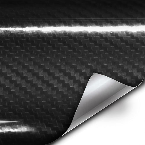 VViViD High Gloss Epoxy Black Carbon Fiber Vinyl Detailing Wrap Tape DIY Roll (3 Inch x 20ft)...