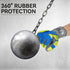 Level 7 Cut Resistant Gloves, Safety Work Gloves for Men Women, Impact Gloves with TPR Protection, ANSI Level A7 Protection, Touch Screen Mechanic...