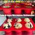 Jumbo Muffin Pan Silicone, European LFGB Cupcake Pan 6 Cups, Non-Stick Deep Cupcake Baking Pan, Silicone Large Muffin Molds, Muffin Tins BPA Free,...