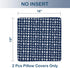 Outdoor Waterproof Pillow Covers ONLY, Square Decorative Double Printed Pillow Cases for Patio Couch Porch Chairs Pack of 2 (18 x 18 Inch,Tie-dye ...