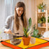 Plant Repotting Mat,Square Succulent Gardening Mat Waterproof Transplanting Mat for Indoor, Thickened Foldable Soil Change Mat and Potting Soil Me...