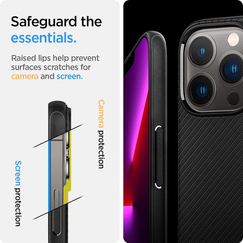 Spigen Mag Armor (MagFit) Compatible with MagSafe Designed for iPhone 13 Pro Case (2020) - Matte Black...