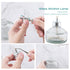 Dental Alcohol Lamp Glass Alcohol Burner Lamp Bunsen Burner with Metal Cap Dental Lab Equipment Heating 150ml with 5 Free Replacement Wicks & Funn...