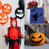 18 Pieces Halloween Stencils, Reusable Happy Halloween Ghost Bat Witch Pumpkin Stencils for Painting on Wood DIY Crafts Halloween Decorations (Sty...