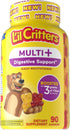 L'il Critters Multi Plus Digestion Gummy Daily Multi Vitamin for Kids, Digestive Support Support, 90 gummies...