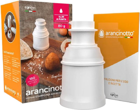 Arancinotto Arancini Maker - Original Made in Sicily (Pointed Shape - 80 Grams arancini)...