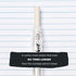 SAKURA SumoGrip Pencil with Comfort Grip - 0.9 mm Ergonomic Mechanical Pencil - Clear - 3 Pack...