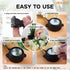 NEX&CO Hot Glue Skillet for Crafting, 30W Mini Electric Hot Glue Melting Pot for Glue Sticks Glue Pellets and Beads, 380 F Constant Temperature Ho...