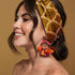 Karma Rainbow Tie Dye Headband for Women - Wide - Fabric Headband and Stretchy Hair Scarf - Multicolor...