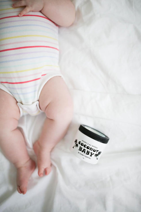 Coconut Baby Oil for Hair & Skin Care, Natural & Organic, Coconut Oil for Cradle Cap, and Infant Scalp Relief, Hair Oil for Adult and Newborn, Sen...
