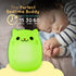 Lumipets Remote Control Silicone Night Light for Kids - Cat Design with 9 Soft Colors & Sleep Timer - Rechargeable, Battery-Operated Lamp for Bedr...