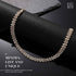 JEAIRTS Choker Rhinestone Necklace Diamond Row Necklaces Crystal Chokers Necklace Chain Jewerly Sparkly Party Prom Accessories for Women and Girls...