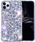 Bonitec Compatible with iPhone 13 Pro Max Case for Women 3D Glitter Sparkle Bling Case Luxury Shiny Crystal Rhinestone Diamond Bumper Clear Gems C...