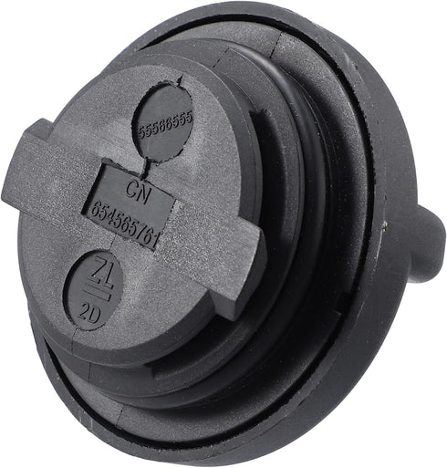 X AUTOHAUX Engine Fuel Tank Cap Gas Oil Filler Plug Cover Replace 55566555 654565761 for Chevrolet Cruze 2008-2013 Black...