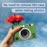Mini EVO Case, Protective Case for Fujifilm Instax Mini EVO Hybrid Instant Camera, Soft Silicone Protective Cover Bag Lightweight Full Protector -...