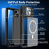 for iPhone 15 Waterproof Case, Built-in Screen Protector, Shockproof, Snowproof, Dustproof, Full Body Protective Cover for iPhone 15 Compatible wi...