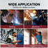 ARCCAPTAIN Reversible Welding Cap, 8 Panel Protective Welders Cap, 10 oz Fireproof Cotton Comforts for Safety and Protection While Welding to Men ...