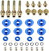 Dewhel B-SERIES B16 B17 B18 VTEC LOW-PROFILE SLIM VALVE COVER HARDWARE WASHER BOLT Color Blue...