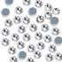 Dowarm Crystal Clear Hotfix Crystals, Hot Fix Rhinestones for Crafts Clothing, Flatback Glass Gems for Dance Costumes, SS34 144 Pieces, White...