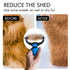OneCut Pet Grooming Brush and Metal Comb Combo, Pet Grooming Rake and Brushes for Small, Medium & Large Dogs Double Sided Deshedding Tool Removes ...