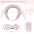 Spa Headband for Washing Face, Skincare Headbands and Wrist bands Set, Terry Cloth Makeup Headband, Puffy Anti-Slip Face Wash Headbands for Women ...