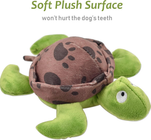 5Pack Dog Squeaky Plush Toys Puppy Toys Assortment Value Bundle Dog Toy for Puppies Bulk Large Dog Teething Toys Pet Chew Toys...