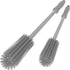 Silicone Bottle Cleaning Brush | 2 Pack| 15.7”+12.6” Water Bottle Brush Cleaner Brush for Hydro Flask,Glassware,Vacuum Sports Bottle&Vases,Water B...