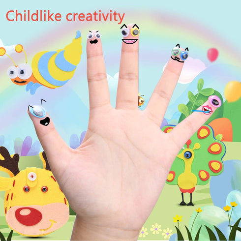 6mm-20mm Wiggle Eyes Self-Adhesive for Craft Stickers, Black and Colorful Googly Eyes for DIY Scrapbooking...
