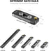 SMALLRIG Universal Low-Profile Quick Release NATO Rail Safety Rail 50mm/2inches Long with 1/4'' Screws for NATO Handle Camera Cage EVF Mount – BUN...