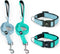 IVY&LANE 2 Pack Reflective Dog Collars and Leashs Set,Adjustable Neoprene Padded Dog Collars for Puppy, Breathable Nylon Pet Collar for Small Medi...