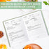 Perfect Blank Recipe book - Recipe Book to Write In Your Own Recipes,Organize Your Recipes- Waterproof Cover and 186 Blank Pages Recipe Notebook (...