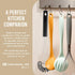 Linden Sweden Nylon Flat Whisk | Dishwasher Safe Egg Whisk with Ergonomic Handle for Safety and Control | Egg Beater Whisk for Professionals and B...