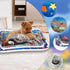 Water Sensory Playmat for Cats,2024 New Thickened Water Sensor Play Mat,Pet Play Water Sensor Mat for Kids, Cat Water Play Mat Feel Cool Comfort...