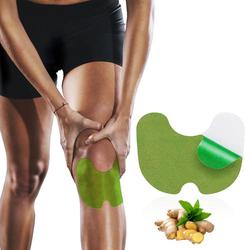 Knee Pain Patches - 48 Count Herbal Plaster Maximum Strength Heat Patches, 8 Hour Deep Heating Extra Strength Joint Soreness Soothing Patch for Kn...