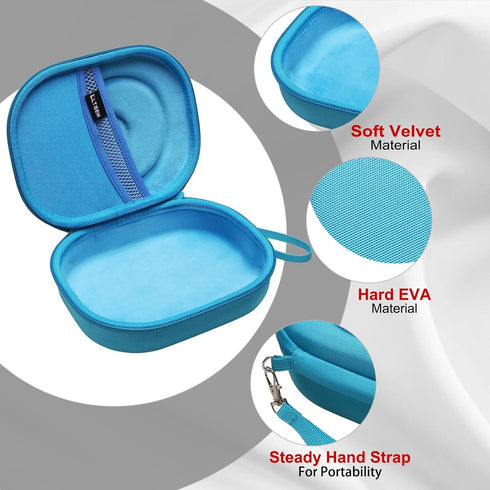 LTGEM EVA Hard Case for JBL Live 770NC/660NC/650BT/460NC/670NC/400BT/500BT and JBL Tune 770NC/710BT/720BT/760NC/700BT/750BT/510BT/660NC/520BT/500/...