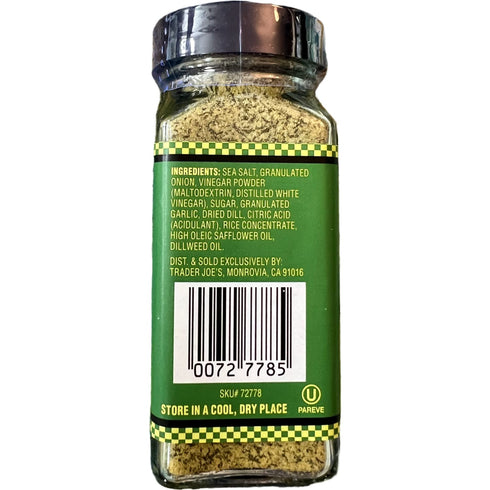 Trader Joe's Seasoning in a Pickle, Dill Pickle Flavor (Pack of 2)...