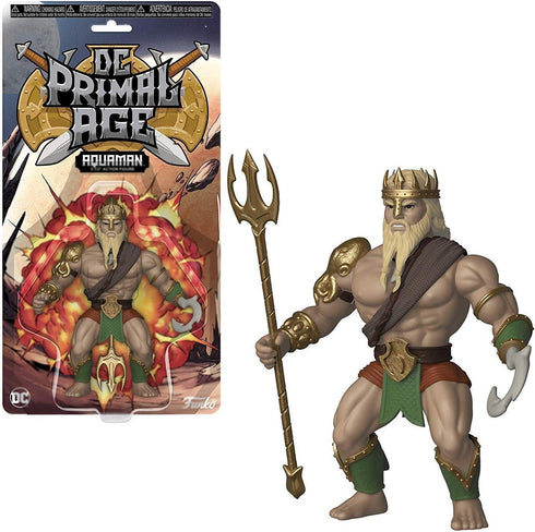 Funko DC Primal Age - Aquaman Collectible Figure, Multicolor...