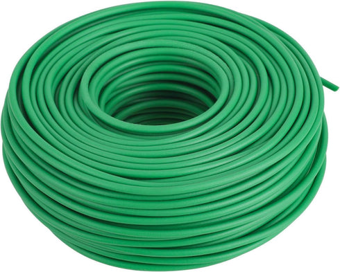 Soft Plant Ties 16.5Ft, Diameter 0.16"/4mm Green Plant Twist Garden Ties Gardening Supplies for Supporting Climbing Plants, Tomatoes, Vegetables, ...