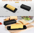 Bamboo Butter Dish with Lid and Knife,Small Butter Keeper for One Stick of Butter,Butter Holder Container for Refrigerator,Countertop,Dishwasher S...