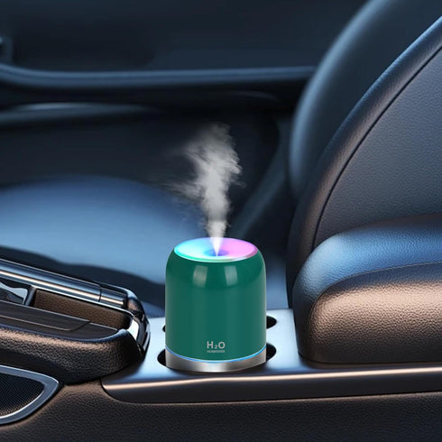 Mini Humidifiers for Bedroom, 200ml Cool Mist Humidifiers for Home Nursery Indoor Plants, Room Humidifiers for Bedroom Quiet Easy Clean Auto Shut-...