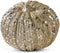 K&K Interiors 40610A 4.5 Inch Champagne Glitter Pumpkin...