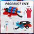 Spider Web Gloves Shooters Costume Toy for Kids Girl Boys, Web Shooter Glove Cosplay Launcher Action Figure with Wrist Toys Birthday Party Decorat...