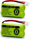 2.4v BT184342 BT284342 BT18433 BT28433 BT183348 BT283348 BT-1011 Replacement Battery Compatible with Phone CS6209 CS6219 CS6229 DS6151 89-1330-01-...