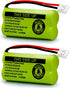 2.4v BT184342 BT284342 BT18433 BT28433 BT183348 BT283348 BT-1011 Replacement Battery Compatible with Phone CS6209 CS6219 CS6229 DS6151 89-1330-01-...