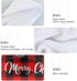 Boccsty Christmas Tree Truck Fingertip Bath Towels 2 Pcs New Year Red Black Plaid Tartan Hanging Kitchen Hand Towel Absorbent?Dish Cloths for Bath...