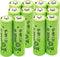 12 Count Ni-MH AA 1800mAh Rechargeable Batteries 1.2V Double A Batteries Precharged for Garden Landscaping Outdoor Solar Lights, String Lights, Pa...
