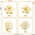 11'' Cute Duck with Knife Plush,Duck Stuffed Animals Soft Toys Yellow Duckling Duckie Plushies Throw Pillow Funny Cuddly Gifts for Kids Boys Girls...