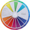 COHEALI Mixing Guide Wheel - Rotatable Watercolor Colour Guide Wheel Color Learning Mixed Guide Paper Card Pigment Colour 23cm...